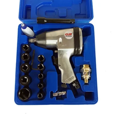 Clif 1/2 inch Impact Wrench Kit With Accessories, 7000 RPM & 310 Nm Max. Torque (AIW6)