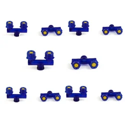 Premium Quality 2 MT Blue Nozzle with Brass Thread for Agricultural Sprayers | Ideal For Spraying (Pack Of 10)