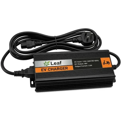 Premium Quality 48V 6A Lithium Battery Charger for E-Bike & Scooters Fast Charging Smart Power Adapter