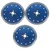 Premium Quality Blue Ceramic Blade for 4 inch Angle Grinder(Pack-3 pcs)
