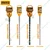 Ingco Combo Pack of 6x210mm, 8x210mm, 10x210mm, 12x210mm SDS Plus Drill Bits