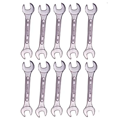 Premium Quality Double Open End Spanner 12X13mm - Pack of 10 