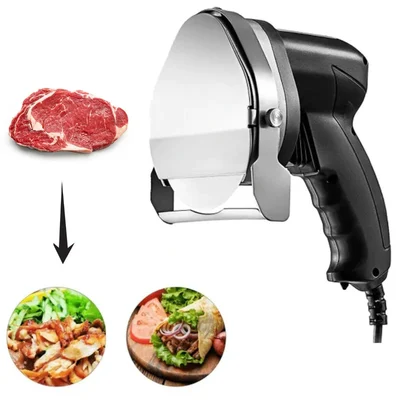 Premium Quality Electric Handy Kebab Slicer, 80 Watts with Stainless Steel Blades
