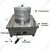 Premium Quality 3 Tier Electric Momo Steamer Machine ,1000w