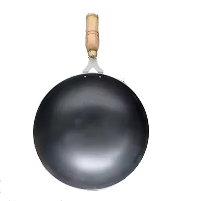 Premium Quality Galvanised Iron Wok(Size-32 cm)