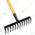 Falcon FRWH-12 Garden Rake with Steel Handle for Easy Soil Leveling & Cleaning