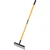 Falcon FRWH-12 Garden Rake with Steel Handle for Easy Soil Leveling & Cleaning