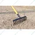 Falcon FRWH-12 Garden Rake with Steel Handle for Easy Soil Leveling & Cleaning