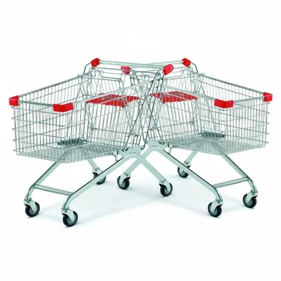 Premium Quality 60 Liter Shopping Trolley(Pack-2 pcs)