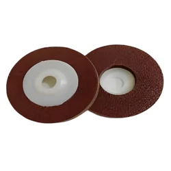 Premium Quality Non-Woven Matt Buff Wheel 4 Inch (100mmX15mmX16mm) for Metal Cutting, Polishing, etc - Pack of 10