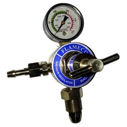 Flameco Premium Quality Single Gauge Oxygen Regulator for Oxygen Pressure