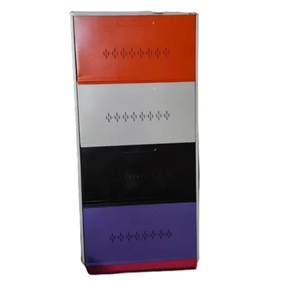 Premium Quality 4.49 x 2.31 x 1 Feet Multicolour 4 Shelves Wall Mounted Shoe Rack 