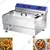 Premium Quality 30 Litre Stainless Steel Deep Fryer, 6.5KW