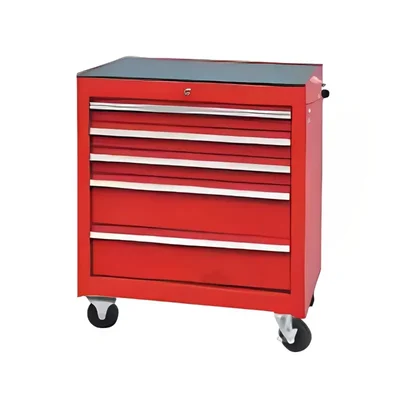 Premium Quality 749 x 520 x 775 mm 5 Compartment Tool Trolley