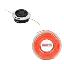 Heavy Duty 26-2 Autocut Trimmer Head For Stihl Brush Cutters With 3mm 50 Meter Nylon  Rope