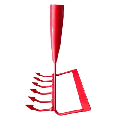 Primium 2 in 1 Hand Weeder 8 Inch, Dual-Function Manual Cultivator & Weed Remover Tool