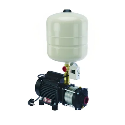 Vanora 1.5 HP Single Phase Pressure Booster Pump With 60 Liter Pressure Tank For 5-8 Bathrooms - 1 Year Warranty