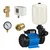 Heavy Duty 0.5HP 1Ph Copper Winding Pressure Booster Pump With 8 Liter Tank, 32m Head For 1 Bathroom - 1 Year Warranty