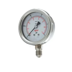 OPEN DOOR Pressure Gauge(Liquid) for Milking Machine