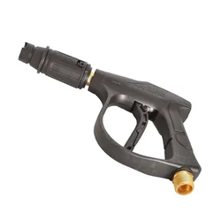 Lion Stainless Steel Gun For High Pressure Washer With Safety Lock M22-(Black)Foam Lance Compatible