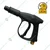 Lion Stainless Steel Gun For High Pressure Washer With Safety Lock M22-(Black)Foam Lance Compatible
