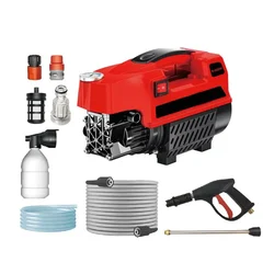 Premium Quality 120 Bar, 1800 W Pressure Car Washer with Hydraulic Hose, Gun and Pipe