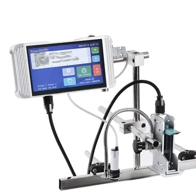 MF-203 Online TIJ Inkjet Printer Suitable for 25.4mm Solvent Base Cartridge