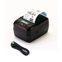 Hoin HQ-201 Dual Portable Thermal Label & Receipt Printer with USB and Bluetooth Feature