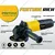 Prithvi Premium 100 mm 850 W Angle Grinder, 11000 RPM (PPR-100)