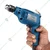 Prithvi 6.5mm Mini Handy Electric Drill 400 W, 4500 RPM for Wall, Metal and Wood Drilling at Home (P106)