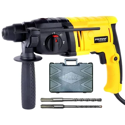 Prithvi Premium 20 mm Rotary Hammer Drill 800 W, 1200 RPM (PPR-20)