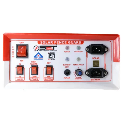 Premium Quality BIS Government Approved 10KV Solar Zatka Machine (Solar Fence Guard) To Cover 150 Bigha Land