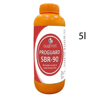 Glaze Plus Proguard SBR 90 5kg Water-Based Backside Sealer and Back Protector Film-Forming Stone Impregnation Chemical