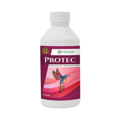 Exylon Protec (Propiconazole 13.9% + Difenoconazole 13.9% EC) Systemic Fungicide | For Fungal Disease Control In Plants(Quantity-250 ml)