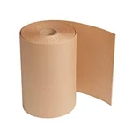 34 Inch, 2kg Brown Corrugated Paper Roll for Protective packaging