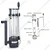 Boyu WG 308 6W Protein Skimmer For Salt Water Marine Aquarium Suitable For 80-120L Aquarium