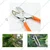 Stainless Steel Anvil Pruner Garden Shear Handy for Cutting Hard Branches