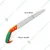 Garden Pruning Saw | Tree Pruner, Hand Tools For Removing Unwanted Branches with PVC Material Handle(Pack-2 Pieces)