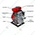Heavy Duty 4 -stroke 98-cc 1.5 inch Petrol Operated Water Pump with Accessories for Irrigation Purposes