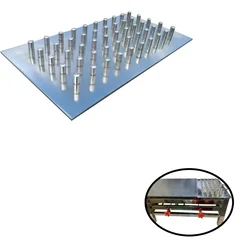 10x15 inch Stainless Steel Puffer Plate for Chapati Bhatti