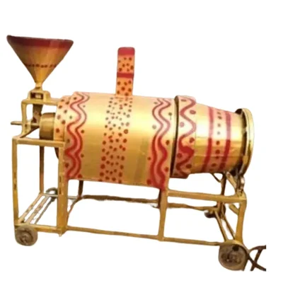 Automatic Indian 200kg/hr. Puffed Rice Making Machine with 1 HP Motor Suitable For Commercial Setups