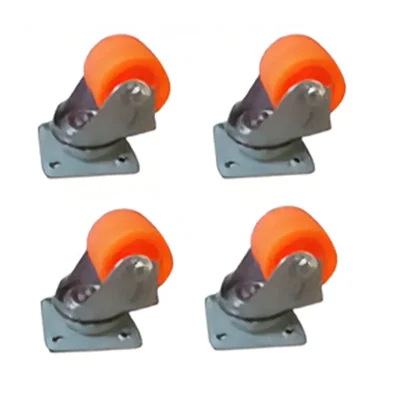 Prakash Pack Of 4 Double Puff Type Caster Wheel