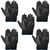 Gravitech Pair of 5 PU Palm Coated Cut Level Safety Hand Gloves Silicon Free, GI-HS-10