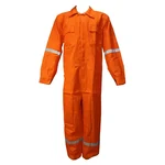 SS BENGALY 280 GSM Orange Safety Boiler Suit Coverall - 100% Cotton, 2" Reflectors, Quality Zipper, 7 Pockets