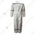 SS BENGALY 280 GSM White Safety Boiler Suit Coverall - 100% Cotton, 2" Reflectors, Quality Zipper, 7 Pockets(Size-S)