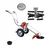 Greenleaf 1.95HP, 2 Stroke Wheel Brush Cutter with Tiller Attachment (52cc)