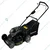 Lawncare 18 Inch Push Type Lithium ion Battery Operated Cordless Lawn Mower | Ecomow-1840