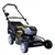 Lawncare 18 Inch Push Type Lithium ion Battery Operated Cordless Lawn Mower | Ecomow-1840