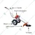 Greenleaf 1.95HP, 2 Stroke Wheel Brush Cutter with Tiller Attachment (52cc)