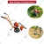 GRAMSTRONG Trolley Type Premium Grass Cutter, 2 Stroke 52CC With Flat Tiller Attachment